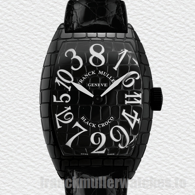 Franck Muller Croco 8880 CH BLK CRO 40mm Men s Stainless Steel